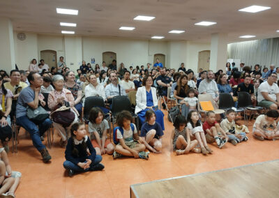 La remise des diplômes des enfants